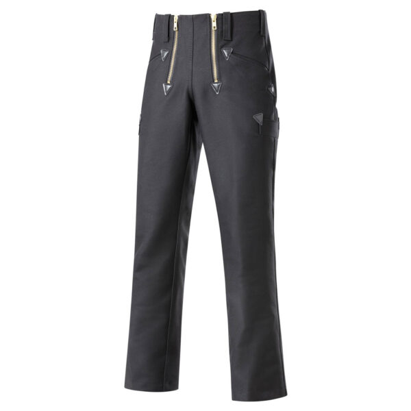 KRÄHE Doppelpilot Zunfthose ohne Schlag, schwarz, 27