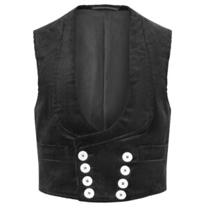 KRÄHE Goliath Zunftweste, schwarz, 90