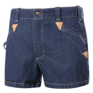 KRÄHE kurze Jeans-Short, blau, 48
