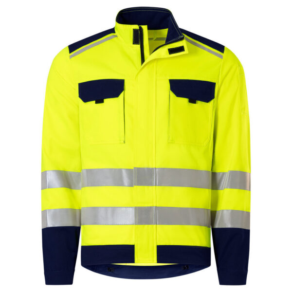 KRÄHE Hi-Vis Bundjacke Premium, warngelb, 42