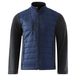 KRÄHE Evo Softshell-Steppjacke, marine schwarz, L