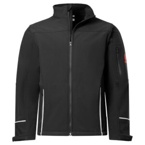KRÄHE Freedom Softshelljacke 2in1, schwarz, 3XL