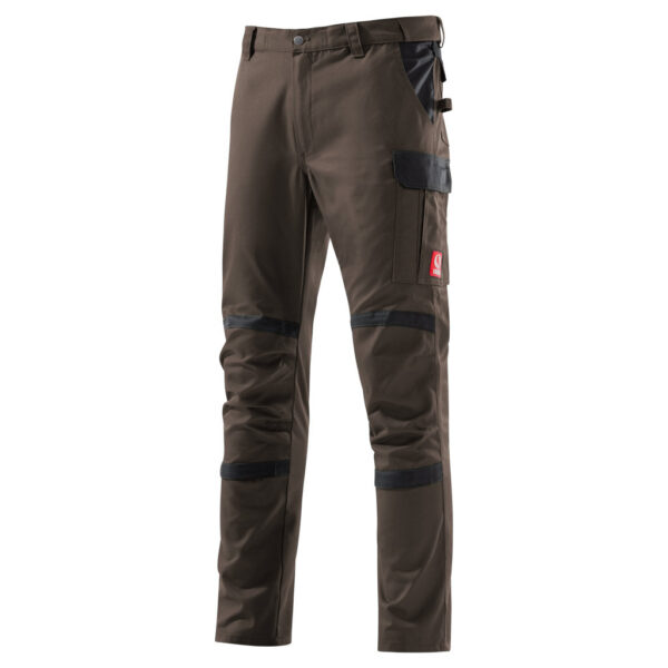 KRÄHE Profession Pro Evo Bundhose, braun anthrazit, 52