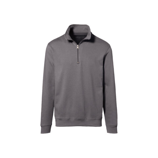 KRÄHE Premium Zip-Sweatshirt, grau, 5XL