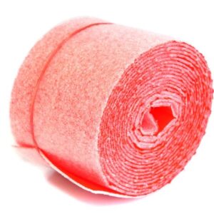 Wickelstreifen / Wickelband PE mit roter Schutzhaut 70 mm | 3,6 m / Rolle