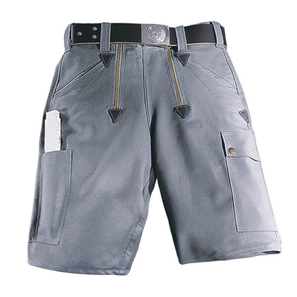 KRÄHE Sommerzwirn Zunftbermudas, grau, 54