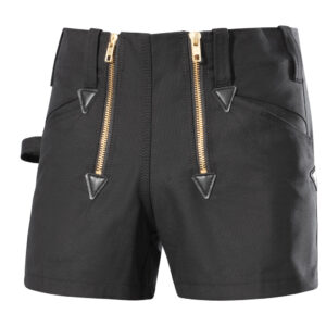 KRÄHE Sommerzwirn kurze Zunfthose, schwarz, 46