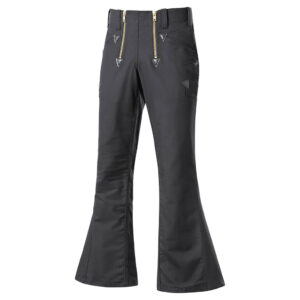 KRÄHE Sommerzwirn Zunfthose mit Schlag, schwarz, 24