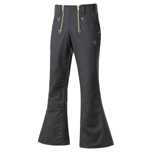 KRÄHE Sommerzwirn Zunfthose mit Schlag, schwarz, 24