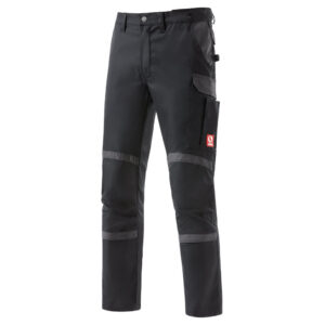 KRÄHE Profession Pro STRETCH Bundhose, schwarz grau, 102