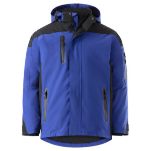 KRÄHE Evo 3-in-1 Funktionsjacke (Winterjacke), kornblau schwarz, L