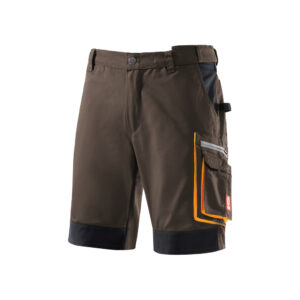 KRÄHE Performance Evo Bermuda, braun anthrazit, 40