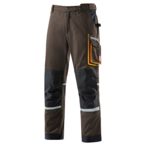 KRÄHE Performance Evo Bundhose, braun anthrazit, 44