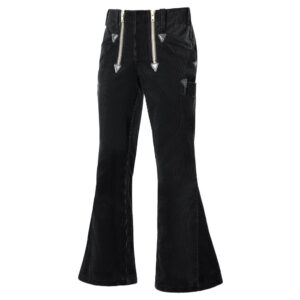 KRÄHE Tiger Zunfthose mit Schlag, schwarz, 44