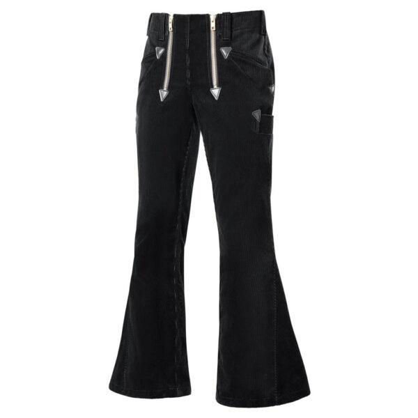 KRÄHE Tiger Zunfthose mit Schlag, schwarz, 44