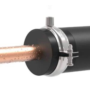 Isolierschelle isolierter gedämmter Rohrträger mit Rohrschelle 25 mm Dämmdicke