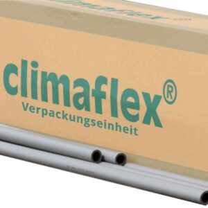 Rohrisolierung PE 2m Isolierschlauch 20mm Isolierstärke | NMC Climaflex Karton | GEG